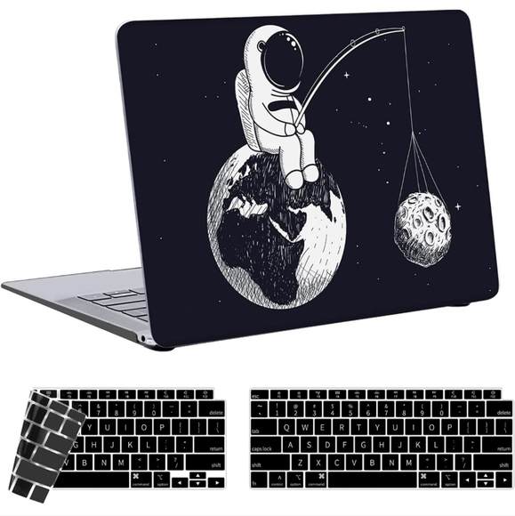 Case compatible with MacBook Air 13 Inch A1932 A2179 M1 A2337 2020 2019 2018 - Picture 1 of 7